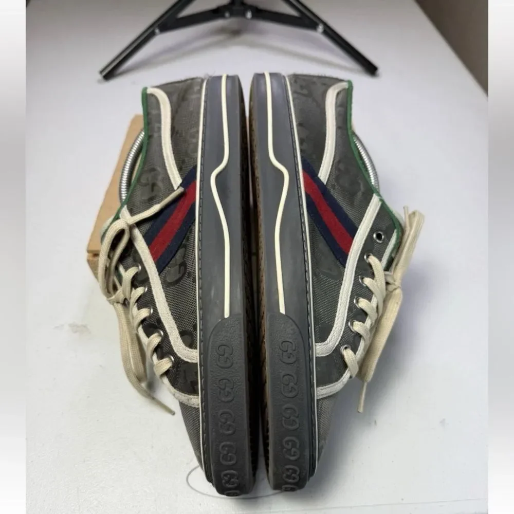 Gucci Tennis 1977 Off the Grid Low 'Grey' Men's Sz 9